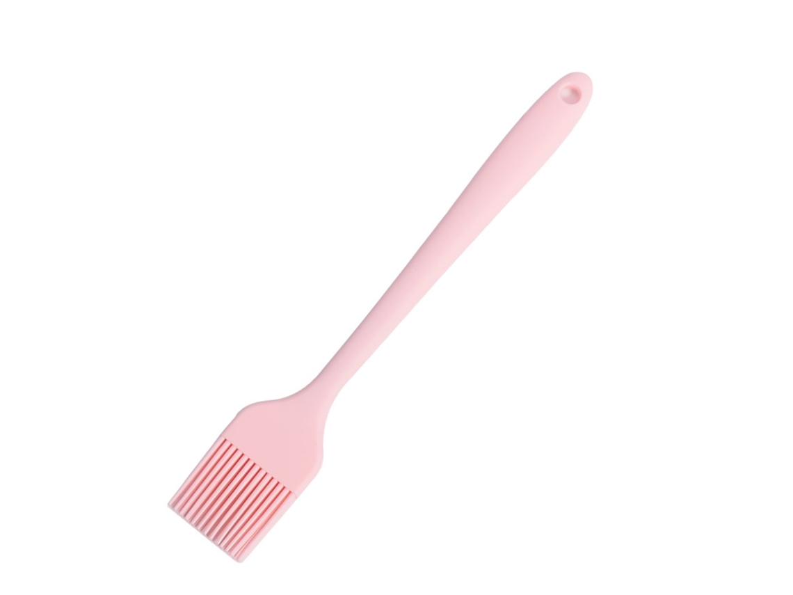 Pincel de Silicone Rosa para Óleo MDUG