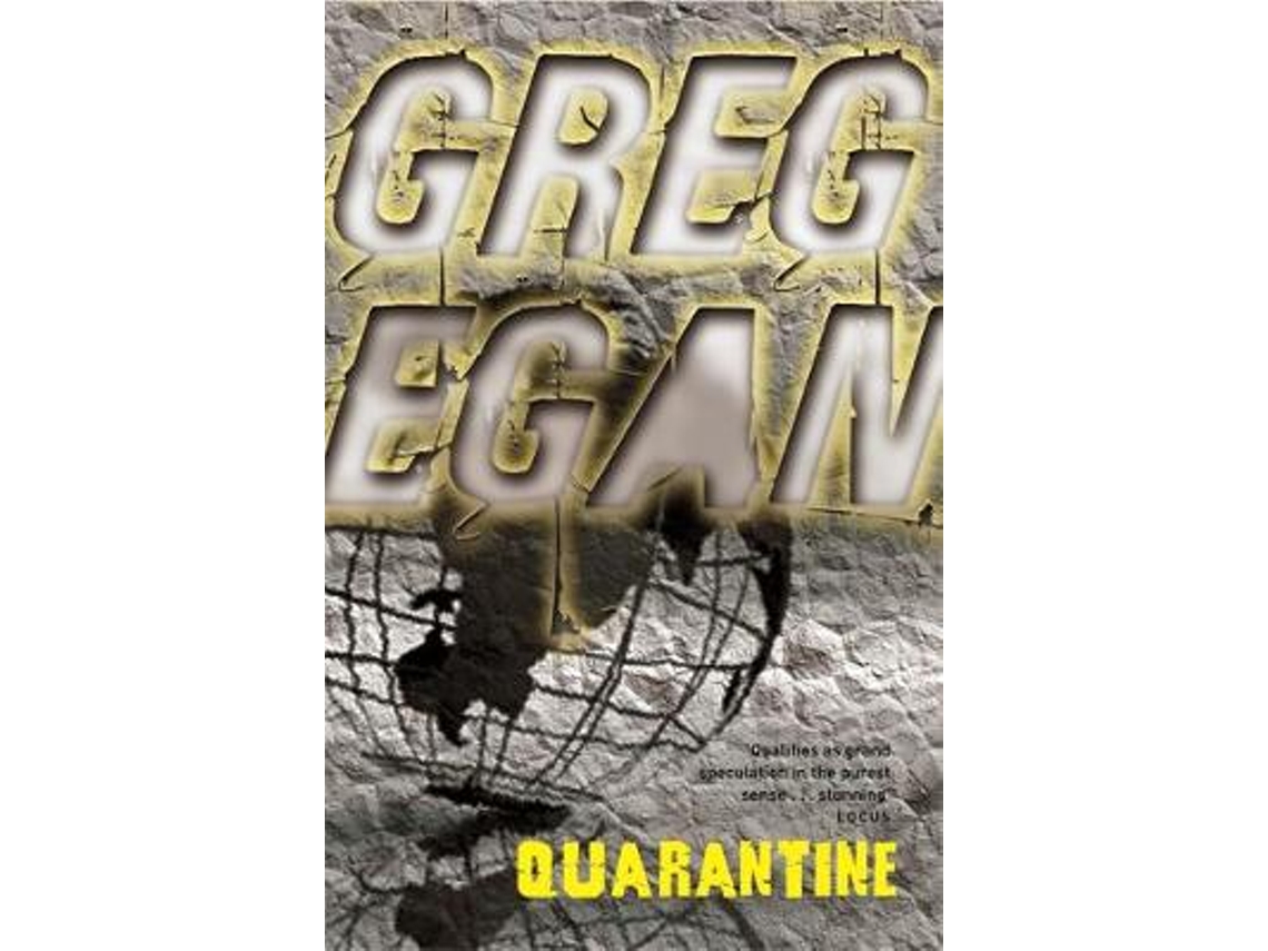 Livro Quarantine de Greg Egan (Inglês)
