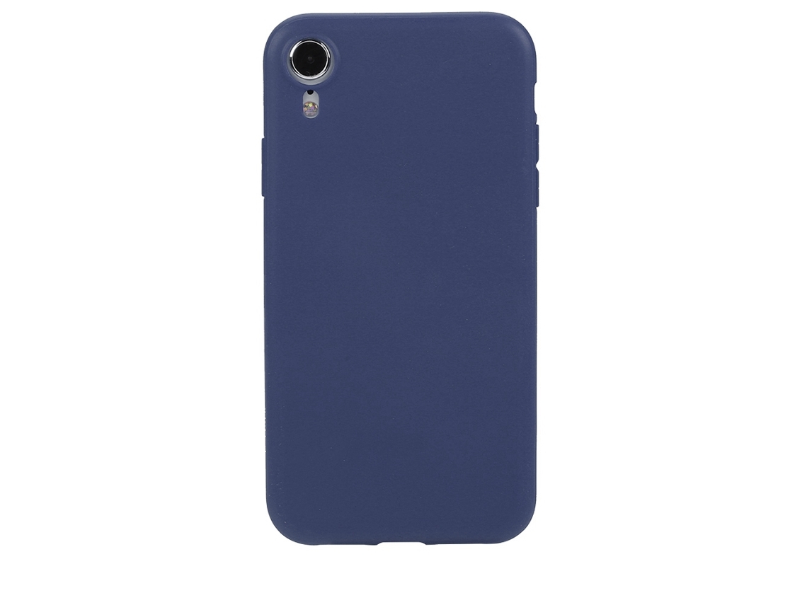 Capa Protetora Série Cor Suave Capa para Iphone Xr (azul Escuro) EOOCOO (proteção Anti impacto)