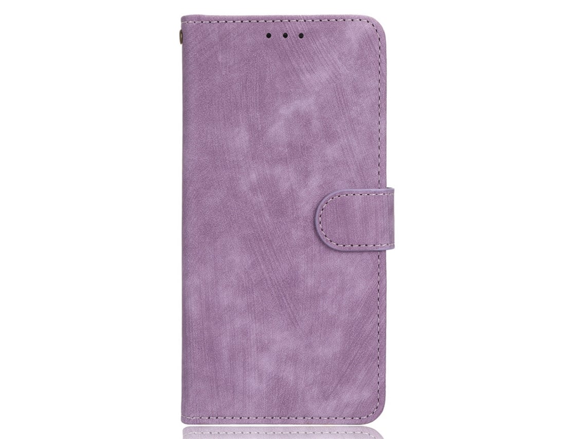 Capa Flip Para Celular, Capa Completa Em Couro.roxo - Redmi Note 14 Pro 5g