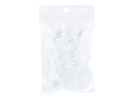 50pcs Cartão De Cor Transparente Para Esmalte De Unhas E Gel, Ferramenta De Manicure Quadrada Pequena