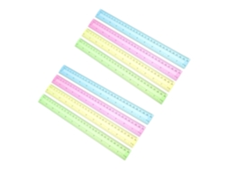 Conjunto De 4 Réguas De Plástico Canight De 30 Cm, Ferramenta De