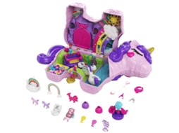 Unicórnio de Festa do Conjunto de Bolso Polly (Idade Mínima Recomendada: 4 anos)