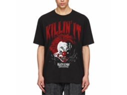 Rockinstone Killer Klowns Killin It Black Adult T-shirt Size:l