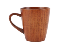 Caneca de Madeira Artesanal LAXISCREED 250ml