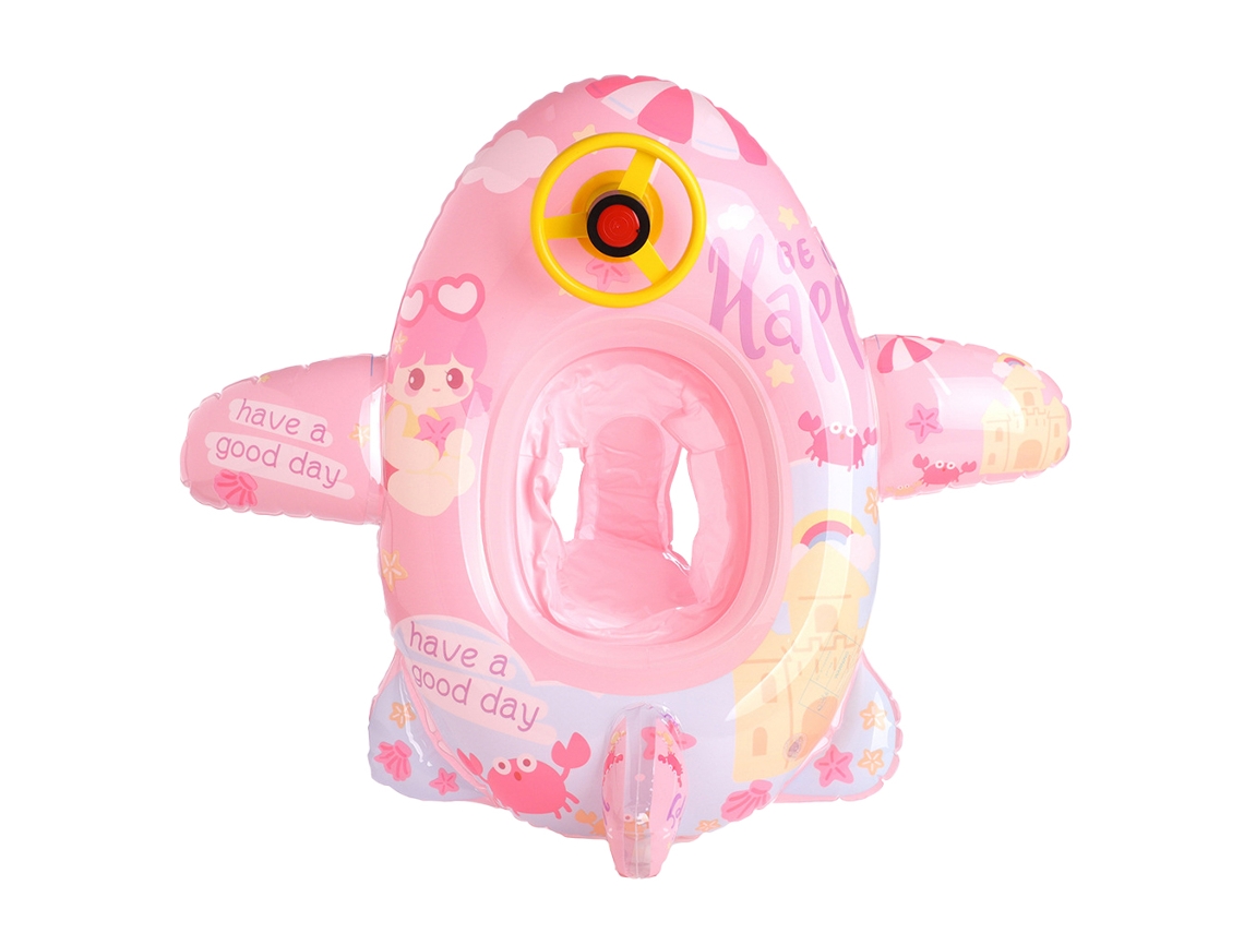 Boia De Piscina Inflável Infantil, Anel De Natação, Assento, Barco, Avião Para Bebê -aquaforge