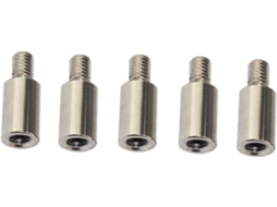 Toyvian Lote De 5 Potes De Fixação Em Metal 1 - 5 Cm Para Álbum De Fotos Recarregável E Scrapbooking Diy