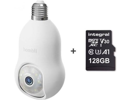Câmara de Segurança Inteligente HOMBLI Lâmpada (Branco)