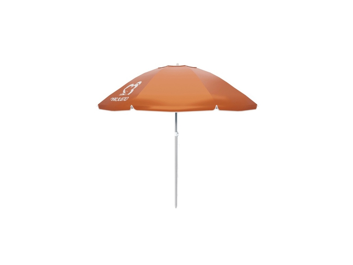 Sombrinha Marbueno 180 Cm Laranja Para Jardim E Praia Marbueno Summer