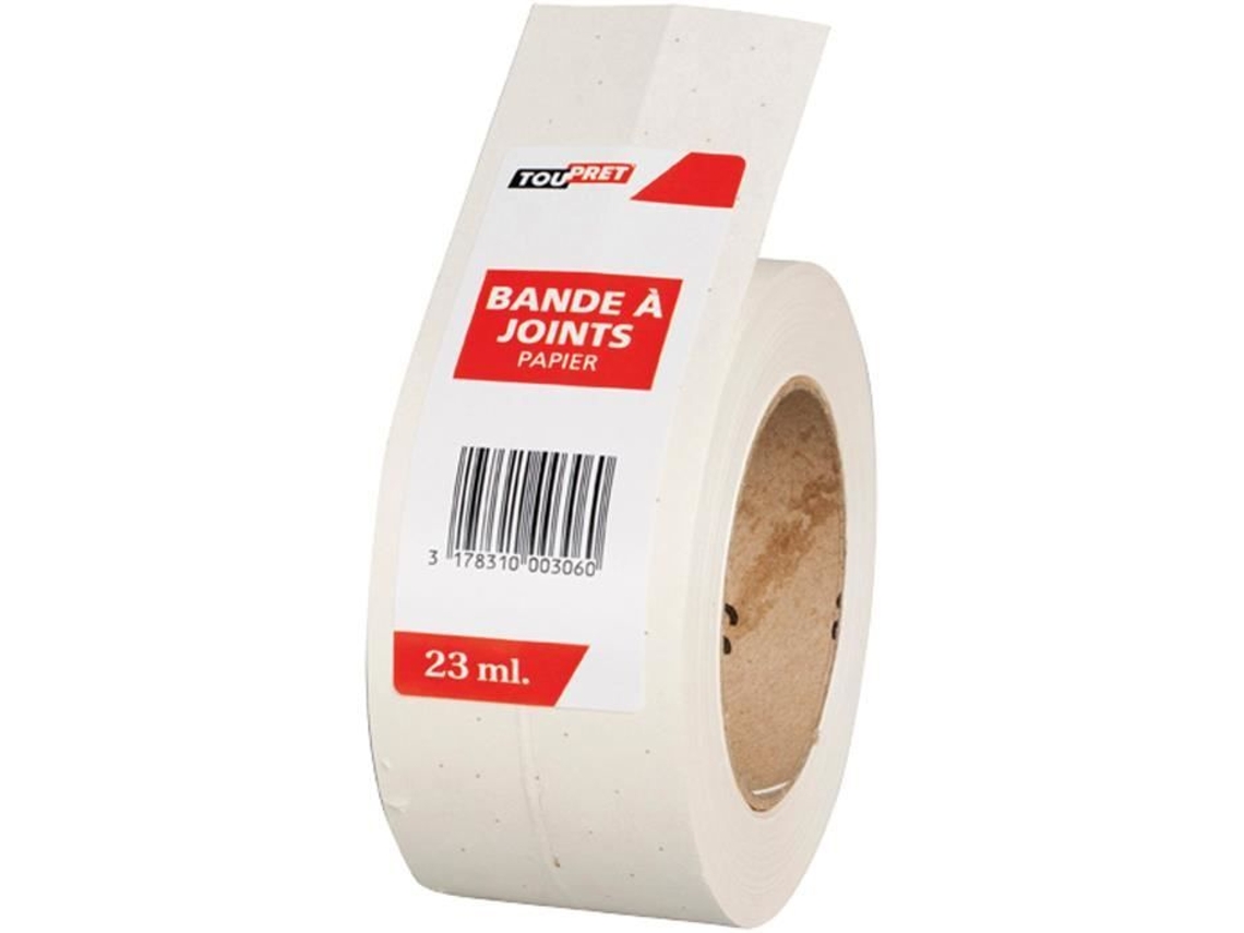 Fita Adesiva De Papel Para Placas De Gesso 5 Cm X 23 M Toupret