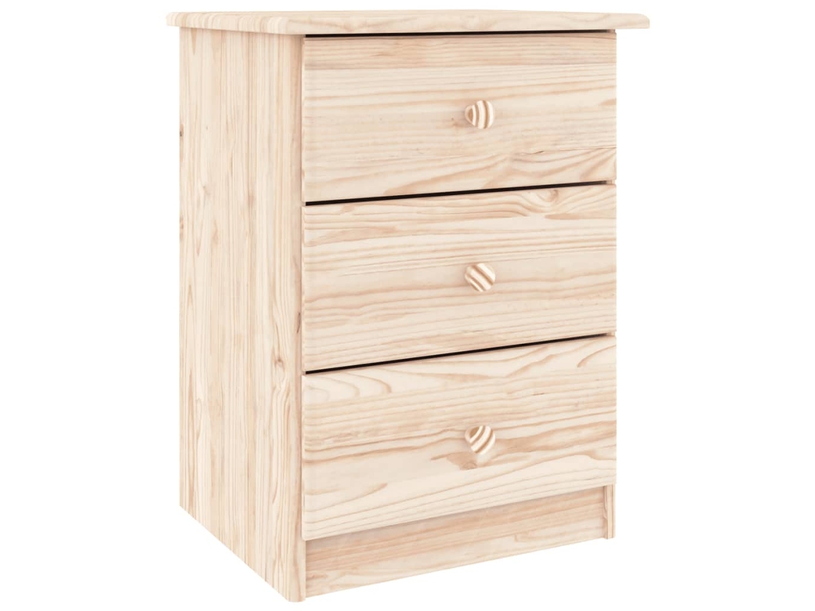 Mesa Alta MAISON EXCLUSIVE em Pinho Maciça Madeira (41x35x55,5 cm)