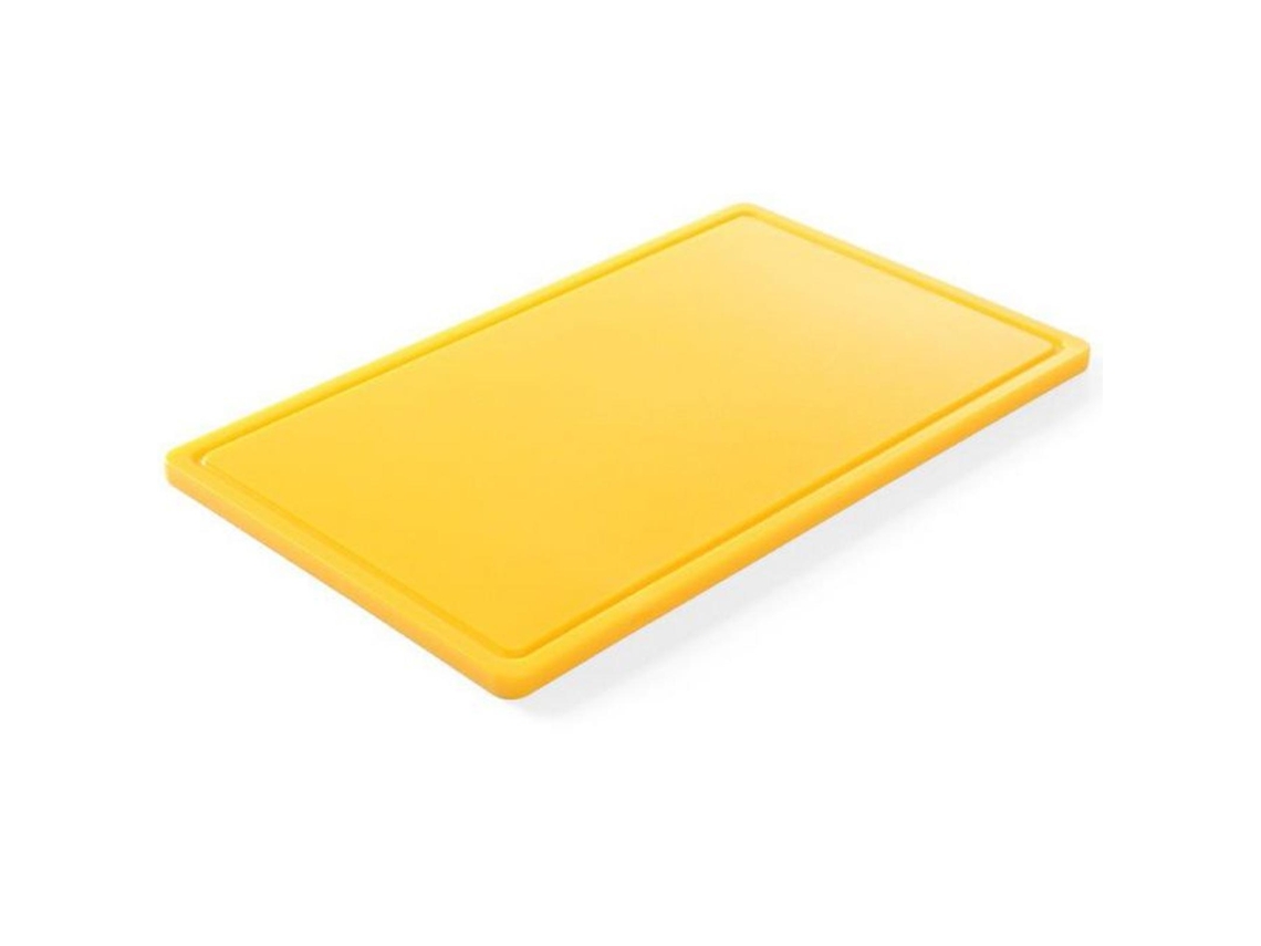 Deska do Krojenia Haccp do Drobiu Gn 1/1 Żółta HENDI 826058