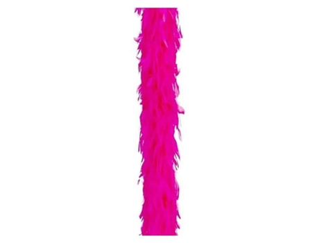 Boa Pluma Fucsia Para Carnavales Complemento De Disfraz De Guirca 16349 Guircap23