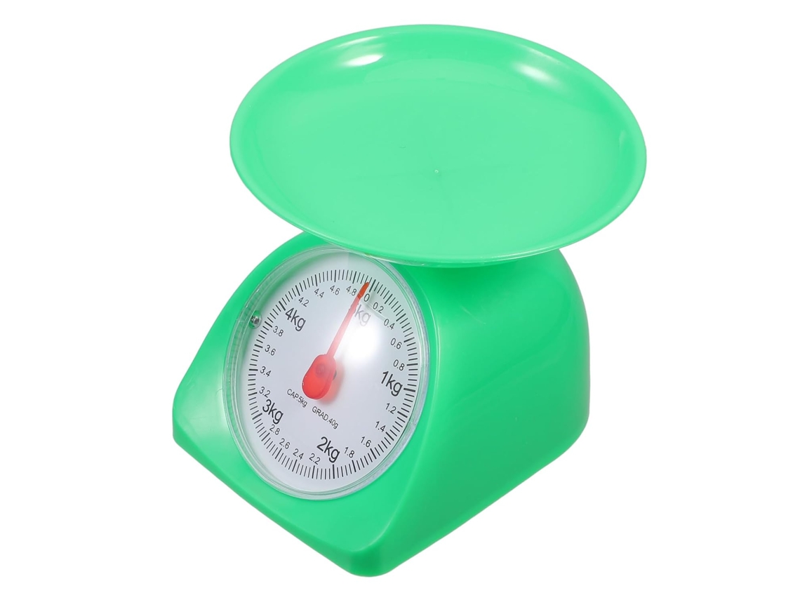 Balança De Cozinha Digital Multifuncional Supvox Com Bandeja, Capacidade De 5kg, Abs Durável, Balança Portátil Para