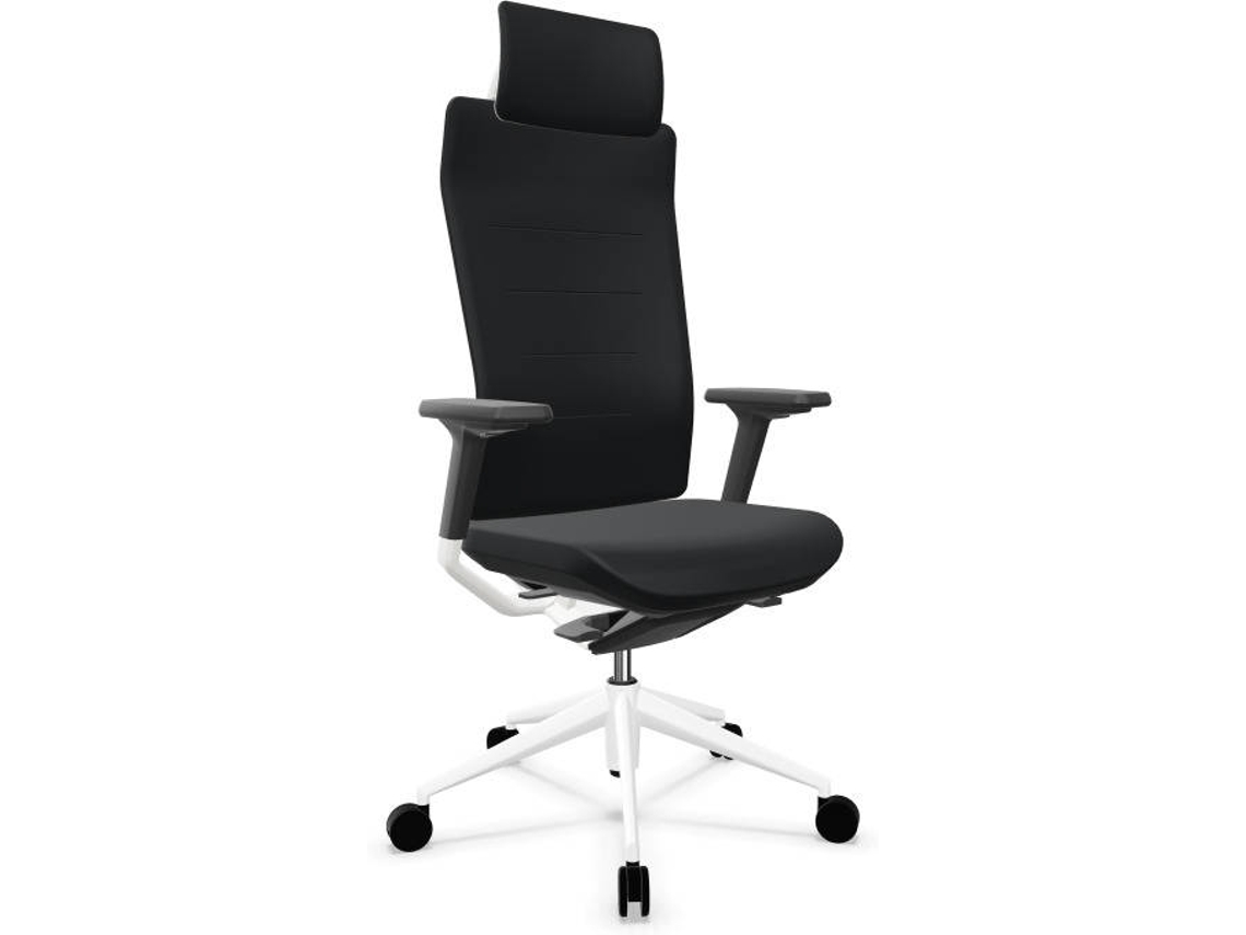 Cadeira de Escritório Ergonómica Executiva ACTIU Tnk Flex Pure Black (67,5x67,5x110,5 - 127,5cm)