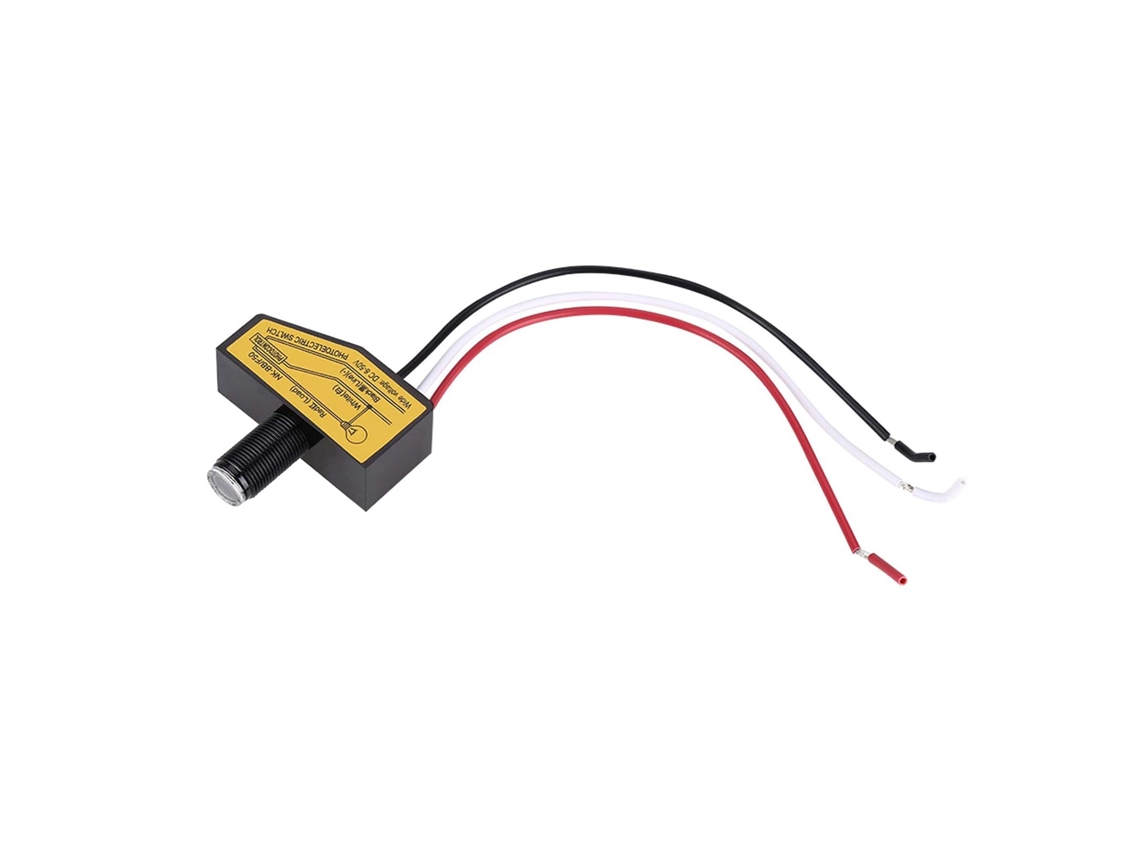 Sensor De Luz Fotocélula À Prova D'água Ip66 Controle Automático Liga