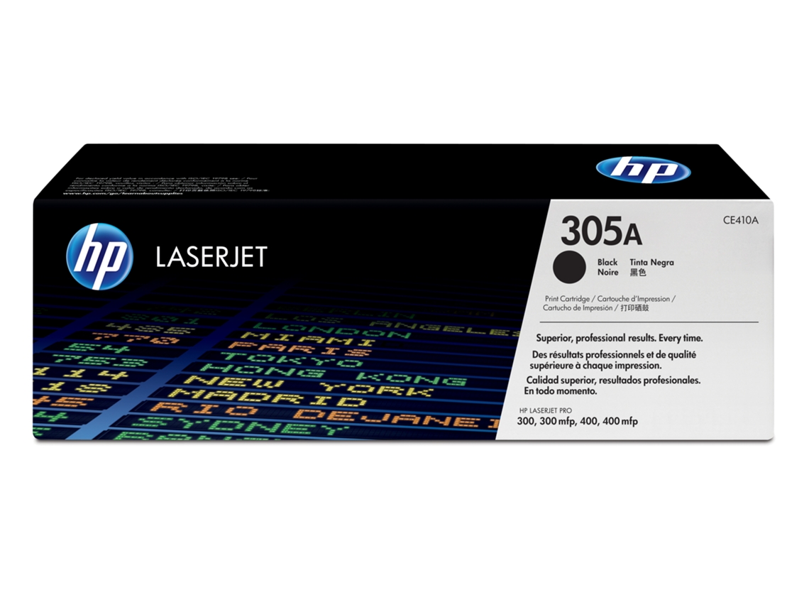 Toner HP 305A Preto (CE410A)