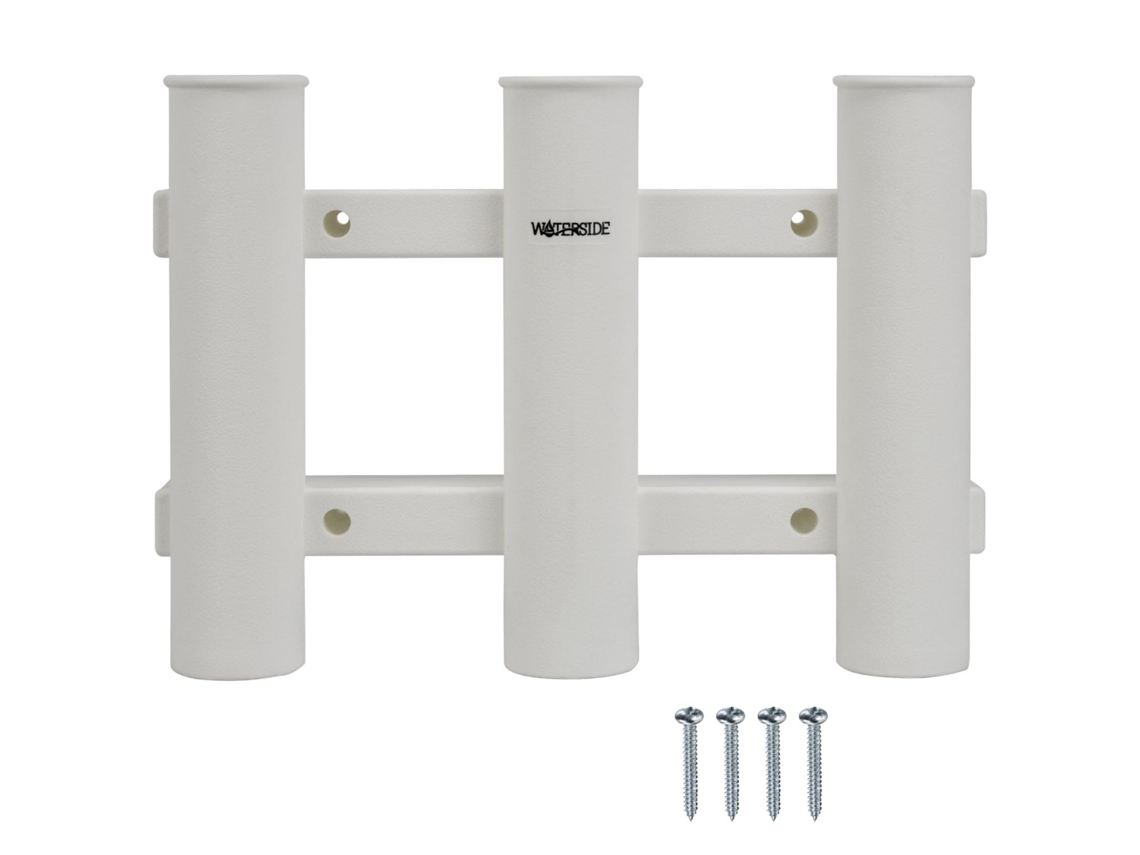 Suporte Canas Barco 3 Varas Branco