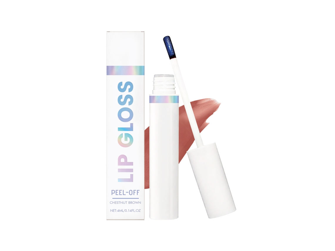 Batom Gloss Castanho Marrom Removível