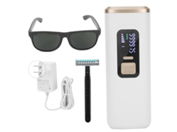 2026-máquina De Depilación Doméstica Ajustable Para Brazos Y Piernas Color Blanco (100‑240v) Plug Ee.uu.