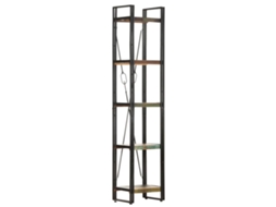 Bookcase, Bookcases Vidaxl Multicolor Madeira Recuperada (40 X 30 X 180 Cm)