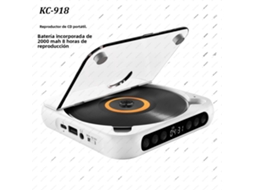 Leitor de Cd Portátil Kc 918 com Bluetooth MDUG