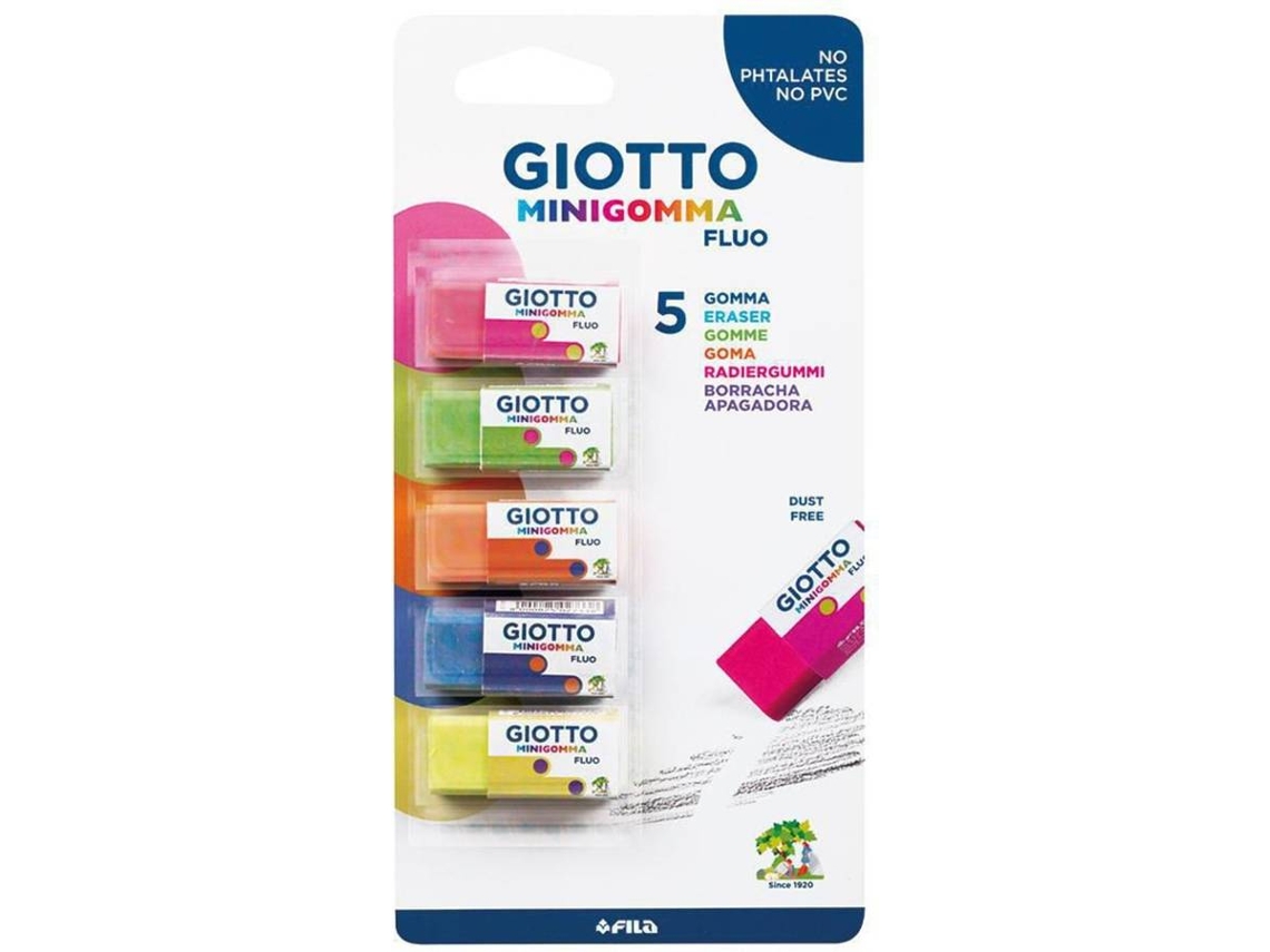 Borracha GIOTTO Mini Fluo