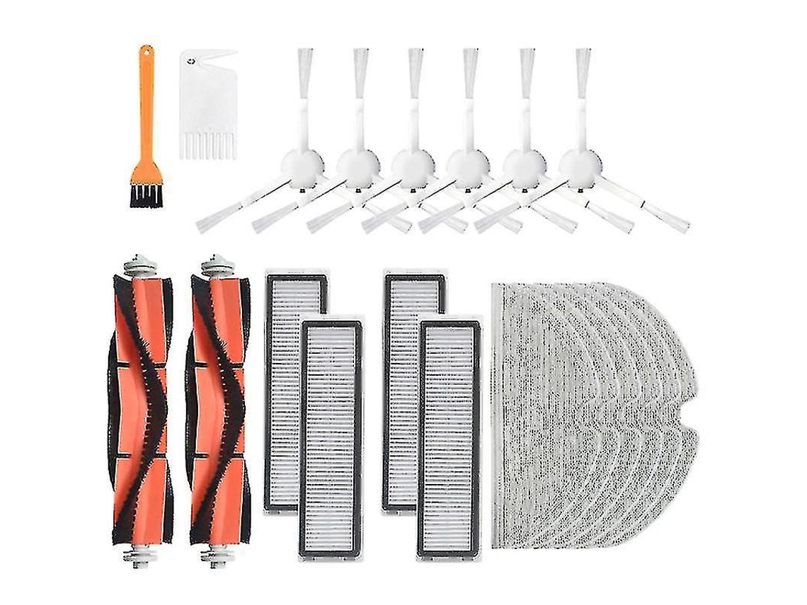 20 Peças De Reposição Para Aspirador De Pó Robô Xiaomi Dreame D9, Acessórios, Escovas, Filtros, Peças De Reposição Brilvibera