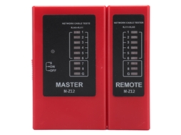 Testador De Rede Rj45 E Testador De Cabo Cat 5 Testam Cabos, Exibem Status Com Led.