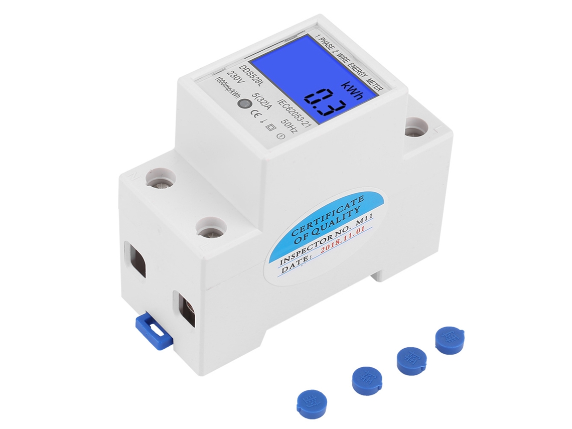 Medidor de Energia Monofásico Digital 5-32A 230V | S/MARCA