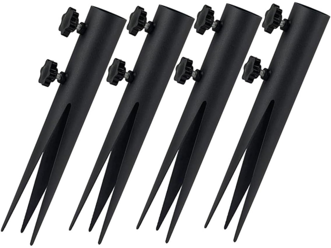 Conjunto De 4 Estacas Multifuncionais De Reposição Para Iluminação Externa De Jardim, Gramado E Páti Gokoco