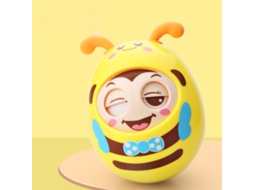 Brinquedo Roly Poly Para Bebês Com Sons Relaxantes E Dentes, Brinquedo Educativo Precoce Amarelo Para Bebês E Crianças Pequenas