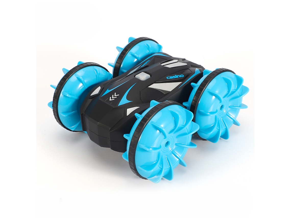 Carro De Stunts Rc Anfíbio 360° Rotação Controle Remoto 2.4ghz Off-road Brinquedo Elétrico Para Crianças Meninos