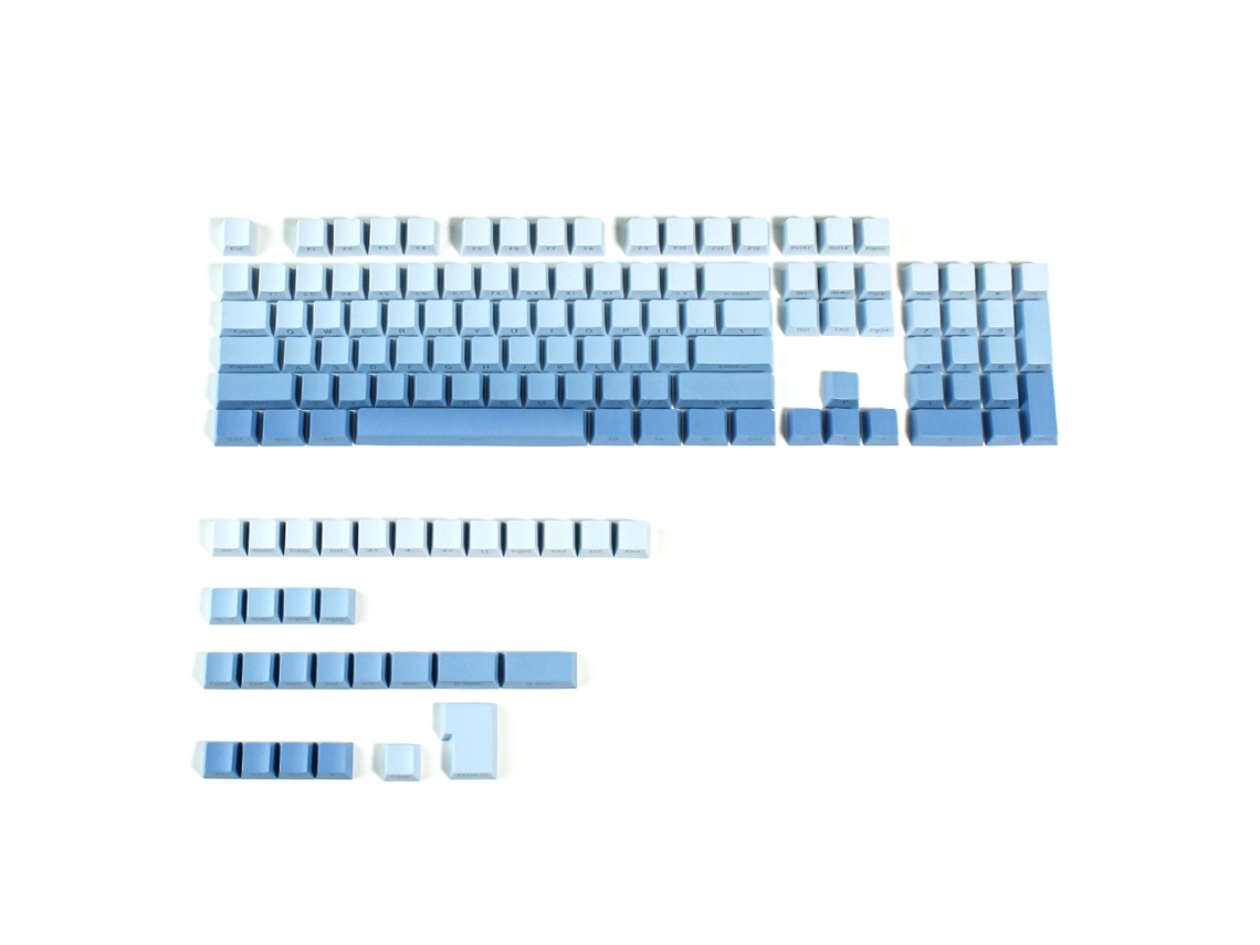 134 Teclas Pbt Gravação Lateral Exclusiva Ergonômico Para Teclado Mecânico Slowmoose