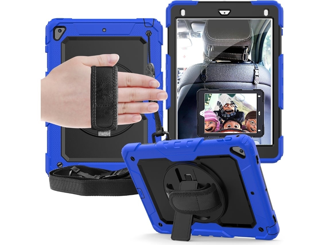 Capa Para Tablet Lurelia, Compatível Com Samsung Galaxy Tab S6 Lite 10,4/p610, Azul Escuro, Nylon, Suporte Para Caneta