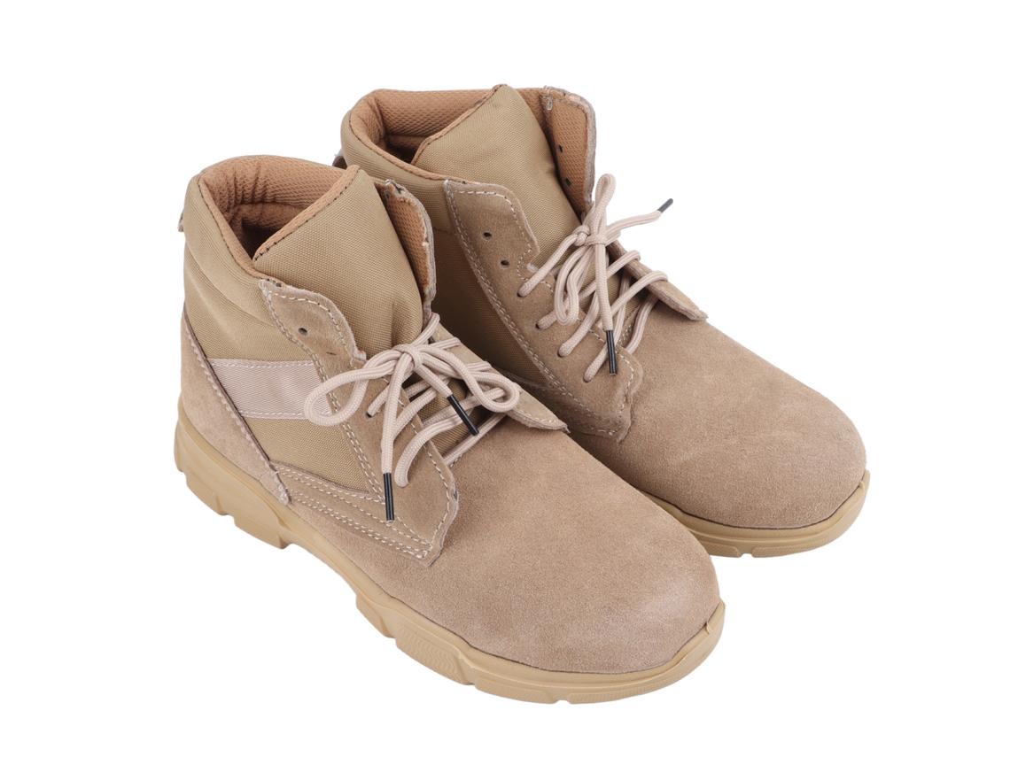 Botas de Trabalho Masculino Alta Leve Resistente a Perfuracao Bico de Aço para Soldador Tamanho 42 S/MARCA