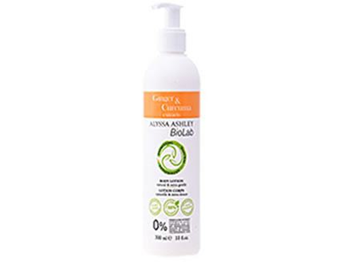 Alyssa Ashley Biolab Ginger And Curcuma Body Lotion 300 Ml