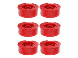 Carretel de fio N3E com 6 peças para cortador de grama CRAFTSMAN CMCST910, CMCST910M, CMCST910M1, O7A, CMZST080