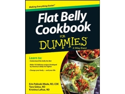 Livro Flat Belly Cookbook For Dummies de Palinski Wade (Inglês)