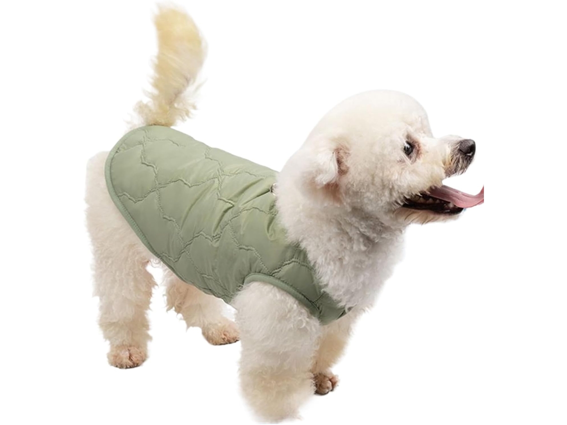 Casaco De Inverno Quente E À Prova Vento Cães