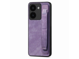 Capa De Couro Com Suporte Para Pulseira Retrô Para Vivo Y78