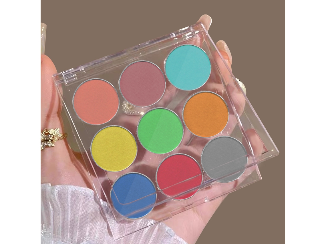 2026altiro-polvo De Uñas De 9 Colores Con Palitos De Sombra De Ojos Efecto Espejo Glitter Gradiente