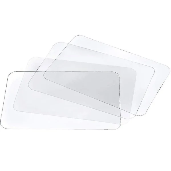 Conjunto de 8 Porta copos Transparentes, Resistentes ao Calor e à Água AQUAFORGE