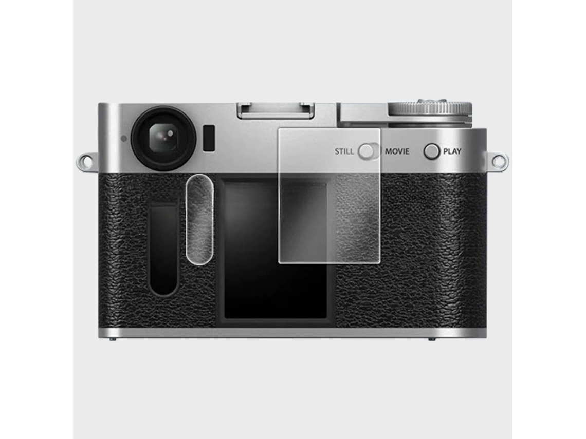Protetor de Ecrã para Fujifilm X hf1 Película Protetora de Vidro Temperado para Câmera CUICH (2 Pack)