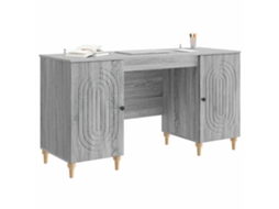 Maison Exclusive - Mesa Sonoma Cinzento 142,5 X 50 X 75 Cm Derivados De Madeira