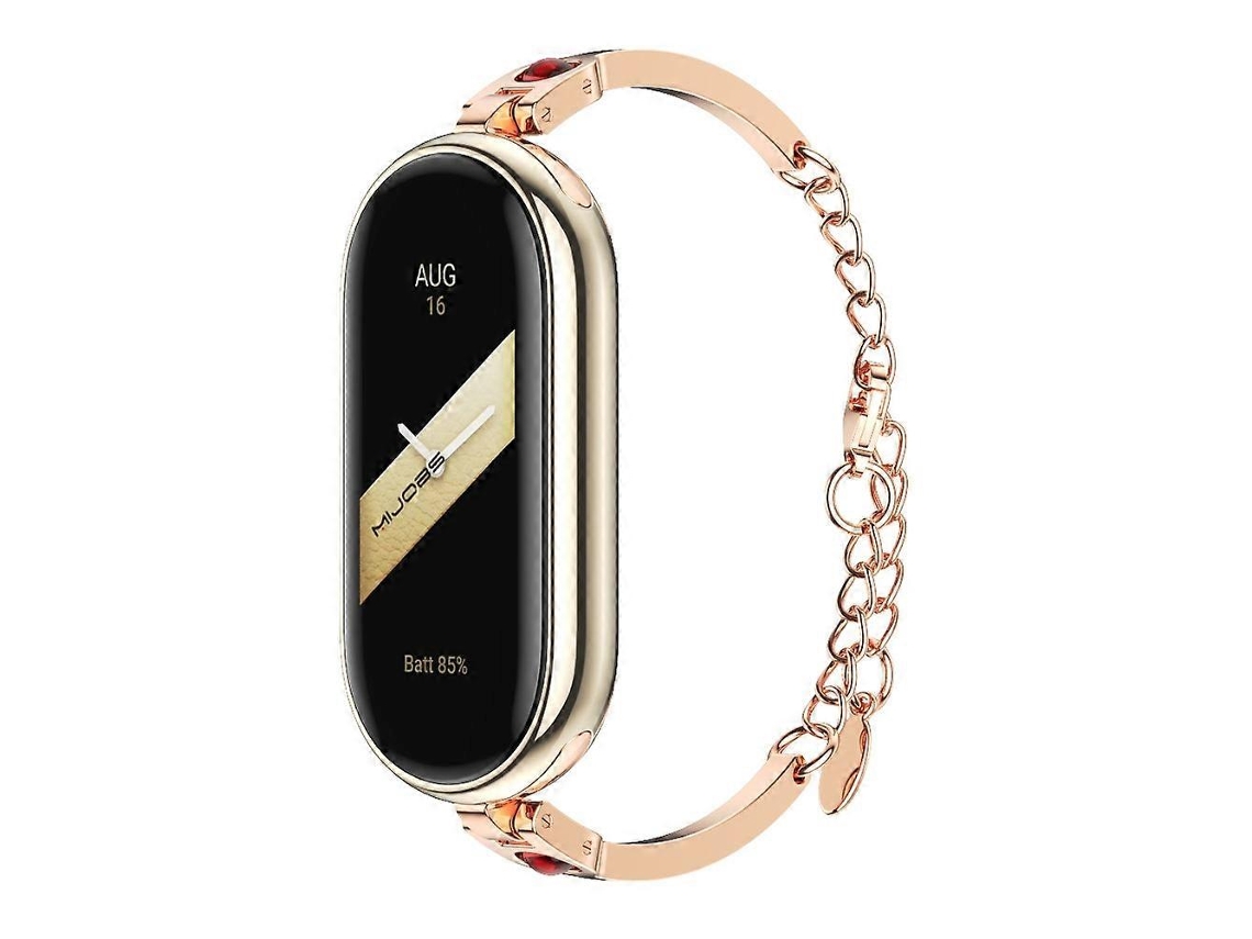 Lurelia Pulseira De Relógio Mijobs Ruyi Beauty, Compatível Com Xiaomi Mi Band 8/ 9/ Nfc