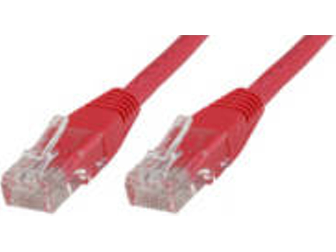 Cabo de Rede MICROCONNECT (RJ45 - 50 cm - Vermelho)