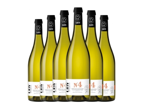 Vinho branco UBY Nº 4 Gros Petit Manseng Sweet Doce Vin de Pays Côtes de Gascogne (0.75 L - 6 Unidades)