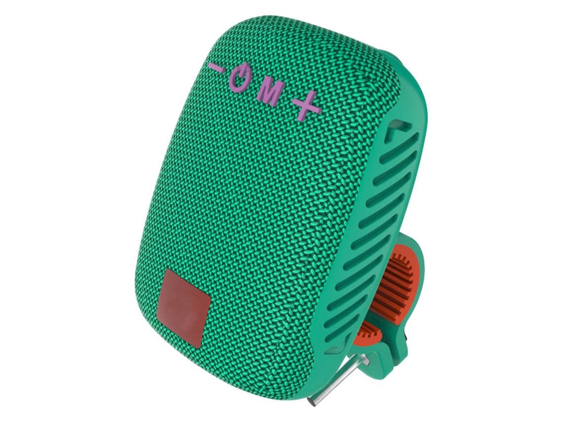 Caixa de som Bluetooth portátil EOOCOO à prova d'água com cartão de inserção