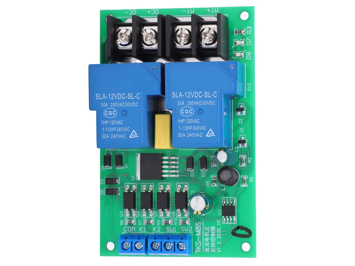 Controlador de Motor Dc TKS-M8S 12V 30A com Controle Cw Ccw para Placa de Controle Módulo Driver